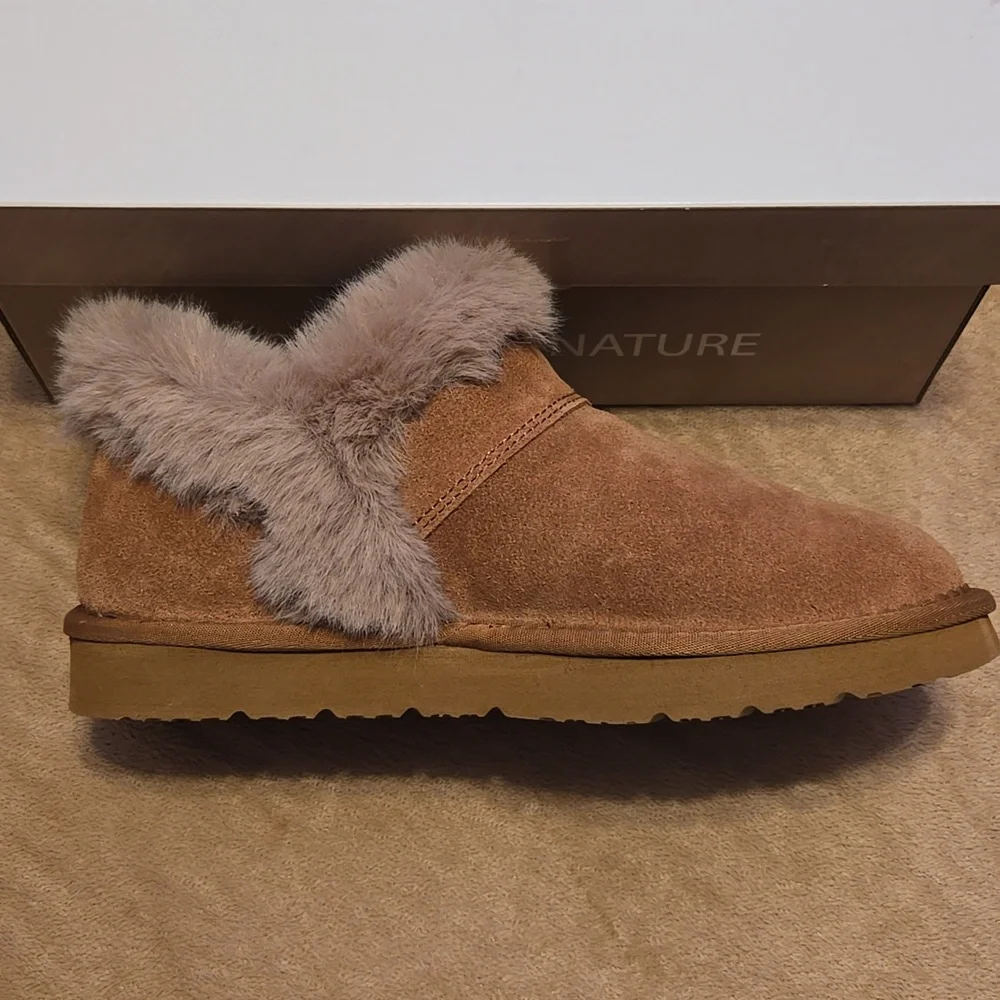 Feels like UGGs! - Tan Fur Trim Booties - Picture 5 of 7